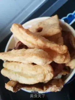 Make Fried sugar cake step 13