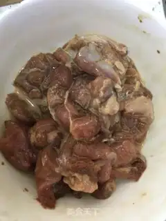 Make Onion fried lamb step 4