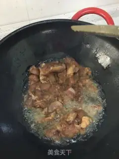 Make Onion fried lamb step 5