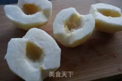 Make Drunk pears step 1