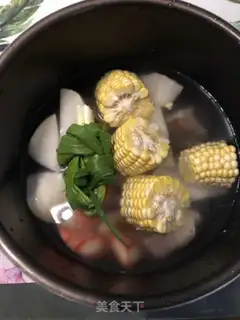 Make The radish on the feet step 2