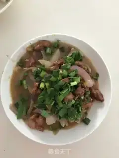 Make Onion fried lamb step 12
