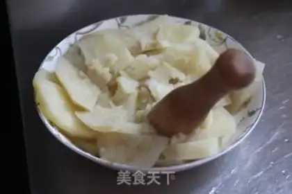 Make Red potato maffane step 3