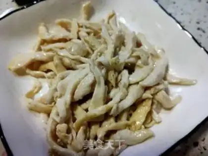 Make Chicken-cracked beans step 7