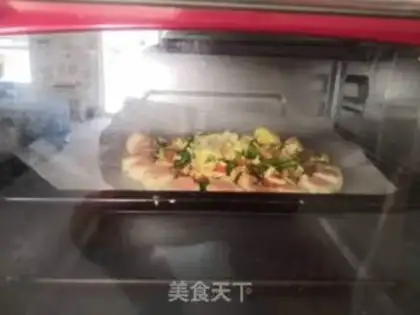 Make Chicken leg pizza step 8