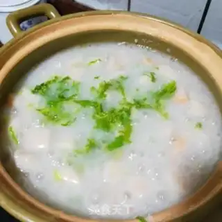 Make Shrimp porridge step 2