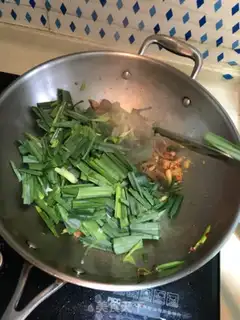 Make Garlic little fried meat step 7