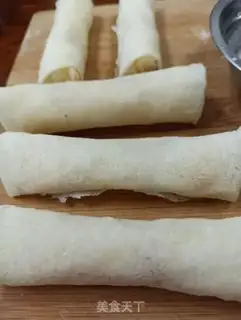 Make "Spring rolls." step 8