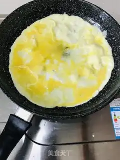 Make Egg fried rice step 2