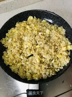 Make Egg fried rice step 7