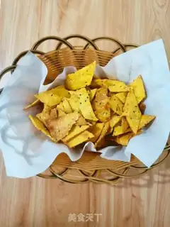 Make Homemade pumpkin chips step 6