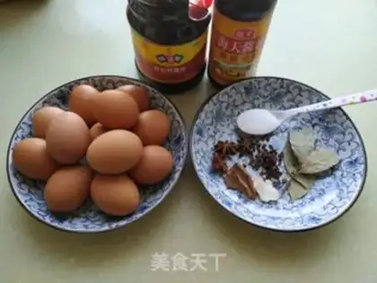 Make Five fragrance eggs step 0