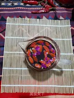 Make Black sugar roses and tea step 9