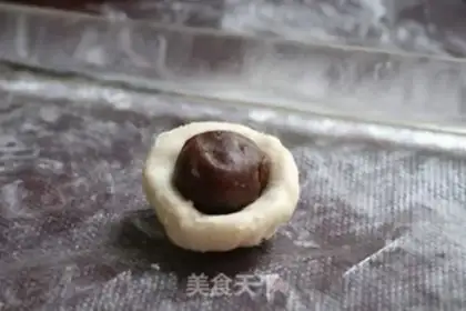 Make Red Bean Souffle step 4