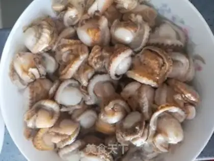 Make Garlic pinocchio fan pie step 1