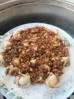 Make Garlic pinocchio fan pie step 8