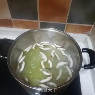 Make Shrimp rice orchids step 8