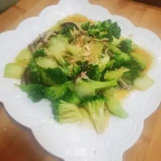 Make Shrimp rice orchids step 12
