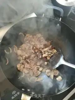 Make Haffle rice chicken step 11