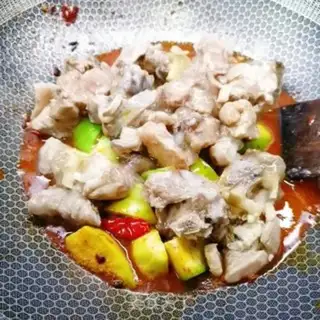Make Burning lamb radish step 9
