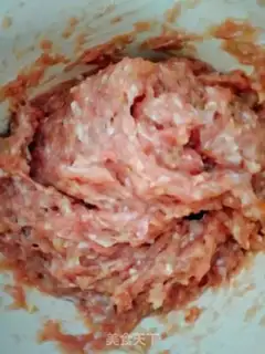 Make Squeaky meatballs step 1