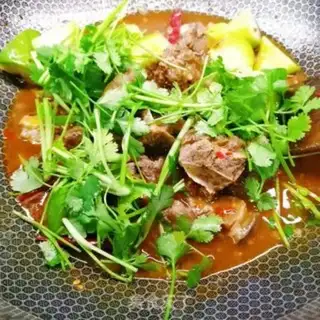 Make Burning lamb radish step 11