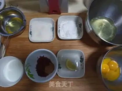 Make Red velvet cake step 0