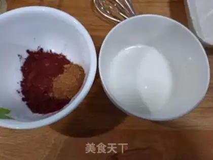 Make Red velvet cake step 1