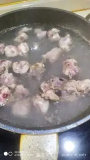 Make Froggy evaporation ribs step 0