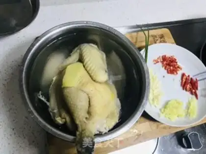 Make White pheasant step 3
