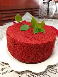 Make Red velvet cake step 17