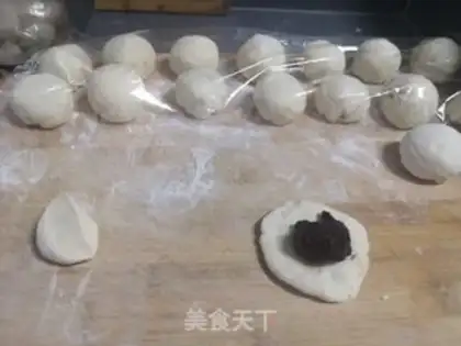 Make Red bean bag step 3