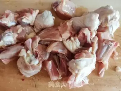 Make Spicy chicken step 1