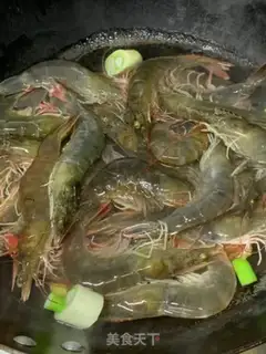 Make Burning South American shrimp step 3