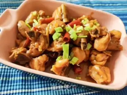 Make Spicy chicken step 14