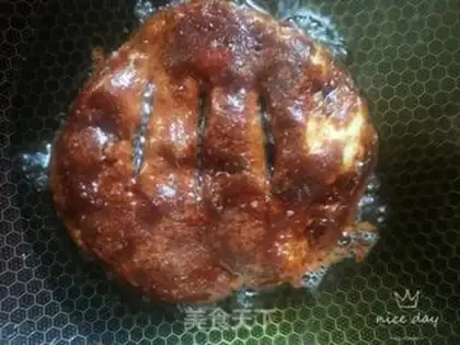 Make Red sugar cake step 12