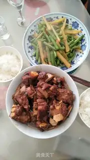 Make Sour plum sauce for ribs step 6
