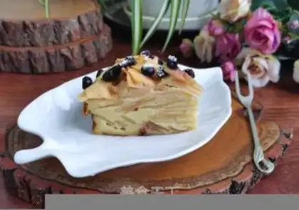 Make Apple Invisible Cake step 9