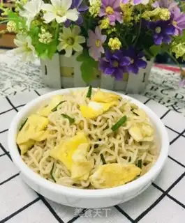 Make Soy sauce and egg noodles step 8