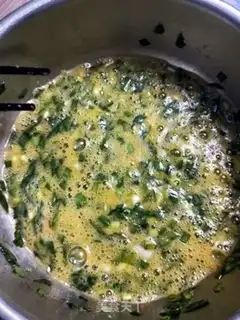 Make A cranberry onion cake step 4