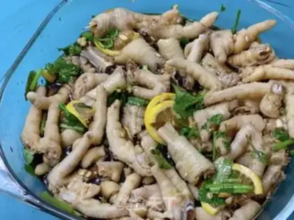 Make Lemon chicken feet step 4