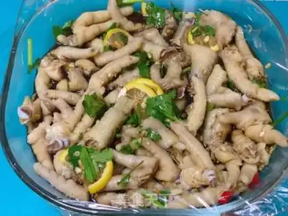 Make Lemon chicken feet step 5