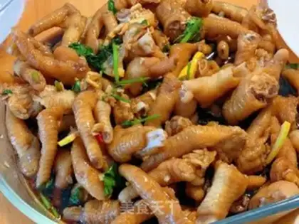 Make Lemon chicken feet step 6