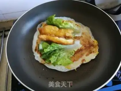 Make Pancake fruit step 6