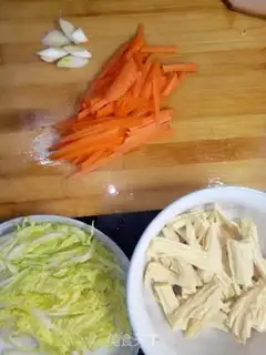 Make Three-coloured bamboo step 0