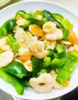 Make Shrimp and pepper step 6