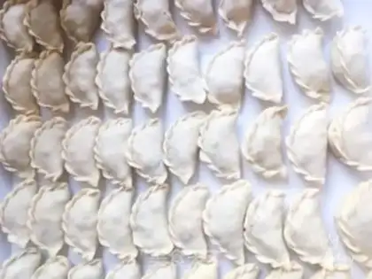 Make Cream oil and dumplings step 8
