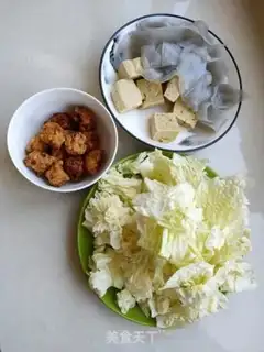 Make Frozen tofu meatball cabbage step 0