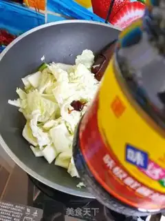 Make Frozen tofu meatball cabbage step 4