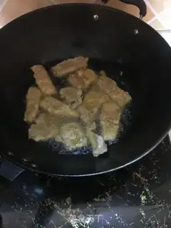 Make Spicy fish step 1